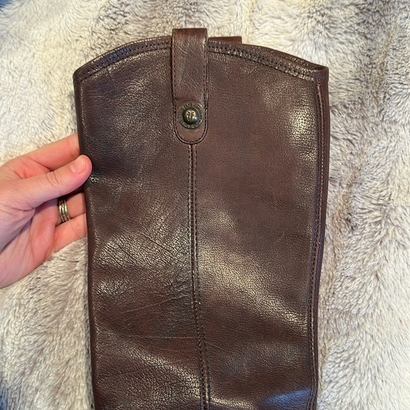 Melissa Button Riding Boots - Brown - Picture 3 of 7